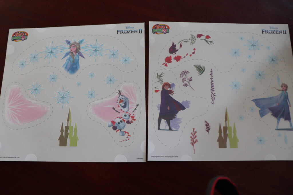 Disney Frozen II Face Paintoos