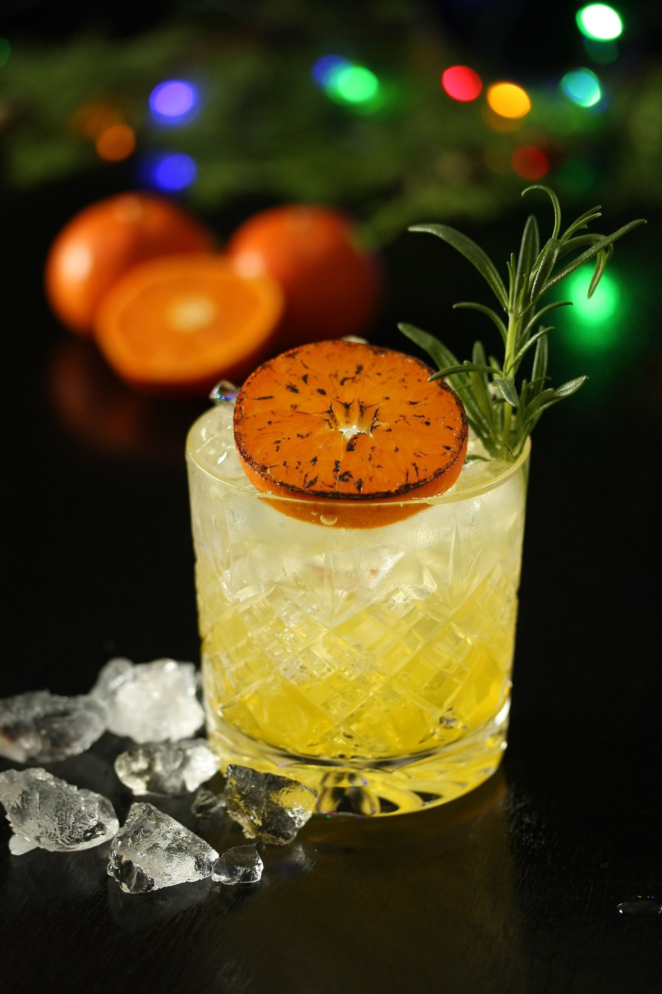 Spiced Clementine Gin Fizz Cocktail Recipe ⋆ Jupiter & Dann