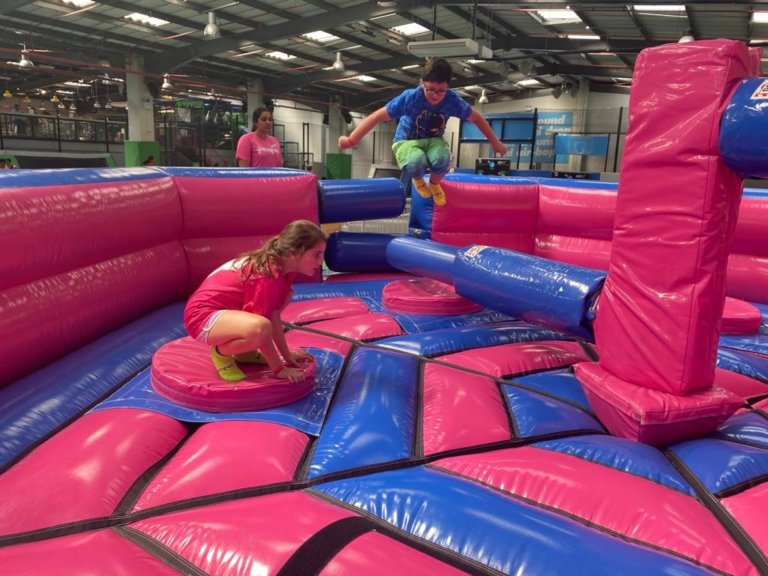 Jump In take over Bounce trampoline park in Ipswich ⋆ Jupiter & Dann