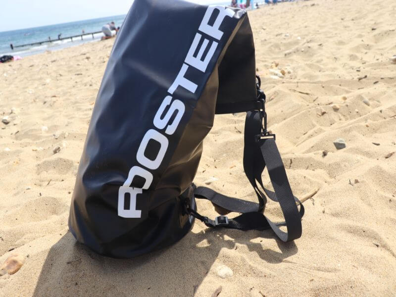 Rooster's Roll Top Welded Dry Bag is perfect for bringing wet clothing ...