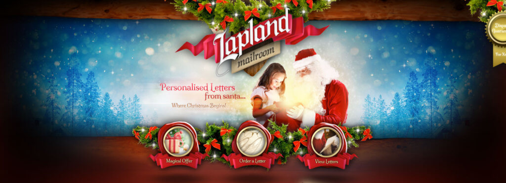 Ordering a Letter from Santa, from the Lapland Mailroom