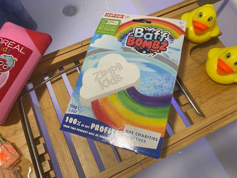 Zimpli Kids Rainbow Baff Bombz is really cool!