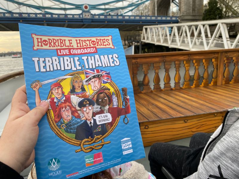 A Day Out at the Horrible Histories Live Onboard! Terrible Thames