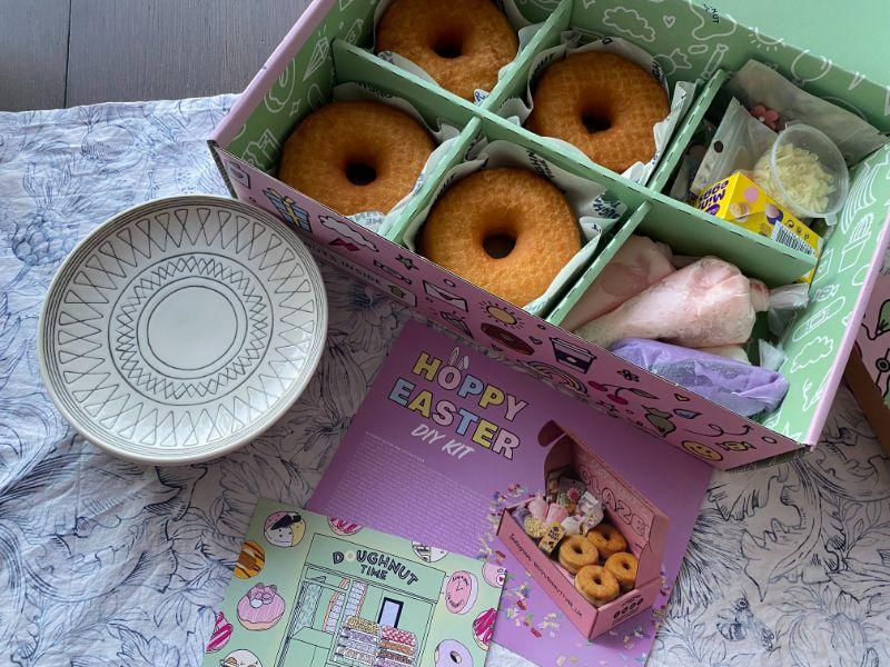Doughnut Time's Hoppy Easter DIY Kit are fun to decorate!