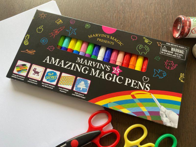 Double magic pens  Review of double magic pens from Hamleys 