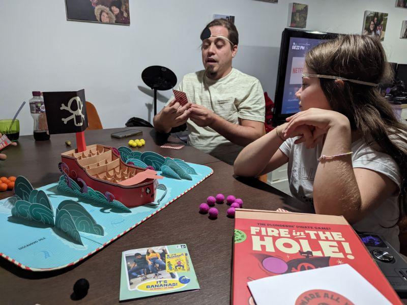 thumbnail image 2 of Pirate Board Game Sees Players Shooting Cannonballs Into A Pop-up 2 of 11
