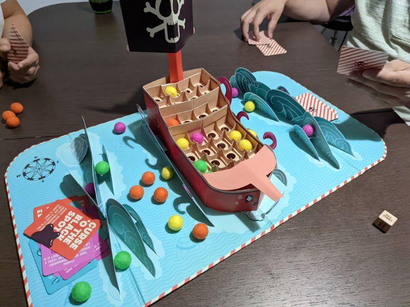 thumbnail image 2 of Pirate Board Game Sees Players Shooting Cannonballs Into A Pop-up 2 of 11