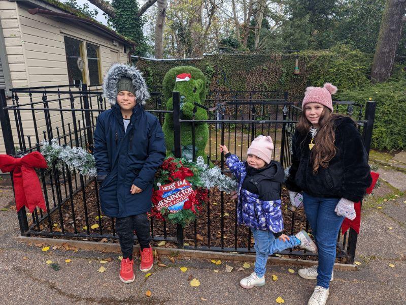 Winter's Tail Chessington World of Adventure decorations