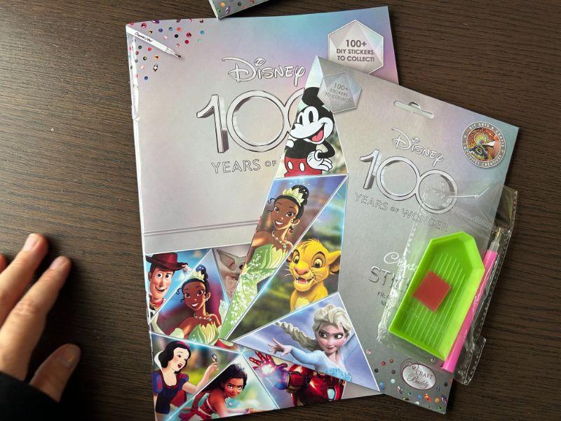 Disney 100 Crystal Art Sticker Album brings mindfulness to Disney Fun