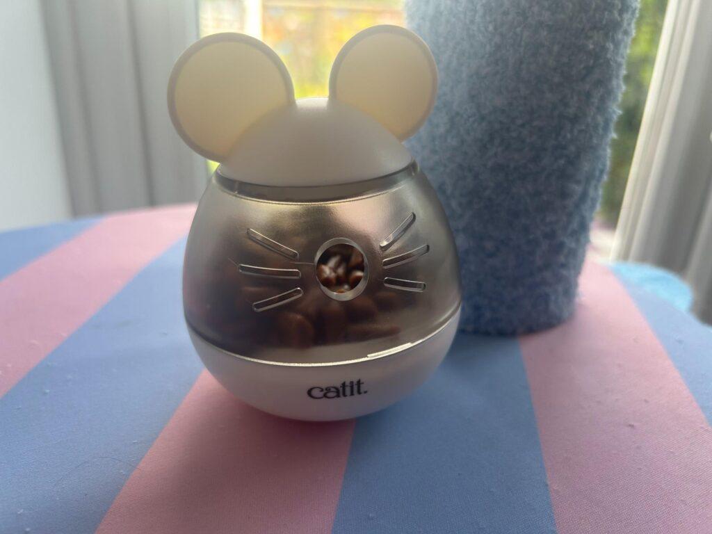 Catit PIXI Treat Dispenser is perfect for active cats!