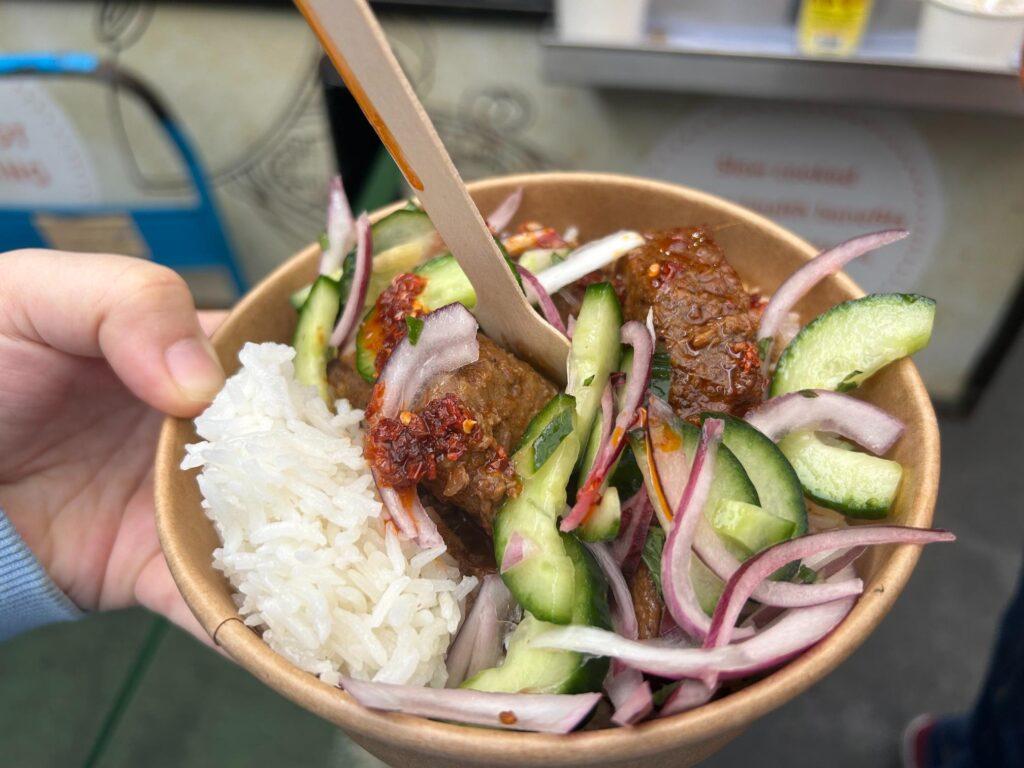 Spicy Beef Rendang at Borough Market