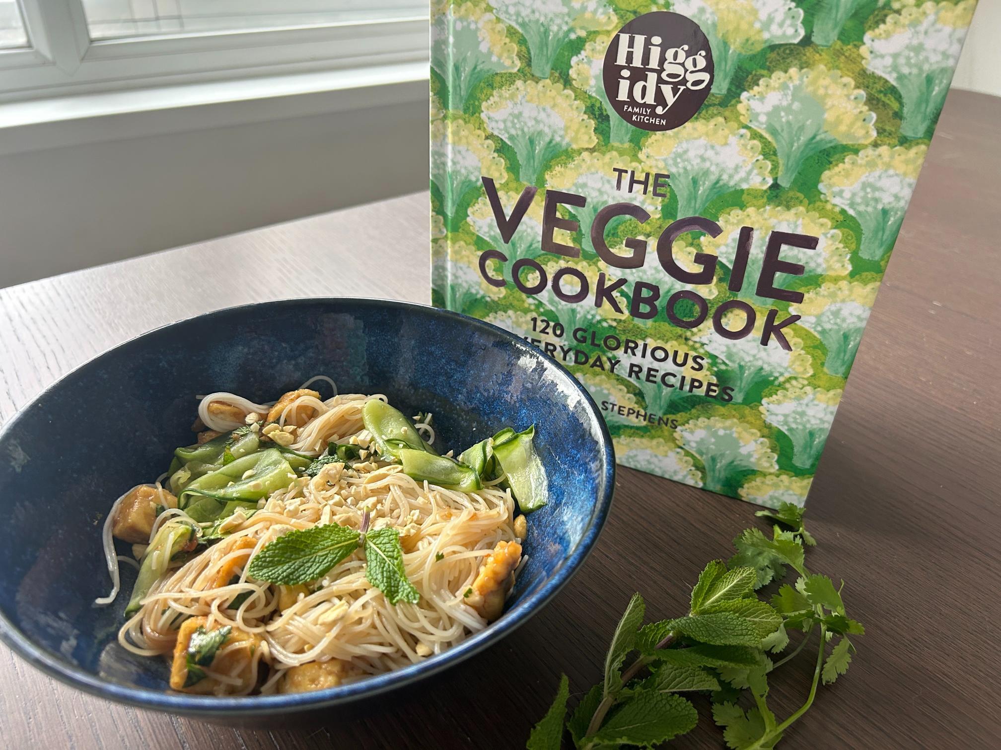 The Veggie Cookbook - Pickled Cucumber and Tofu Glass Noodle Salad Recipe