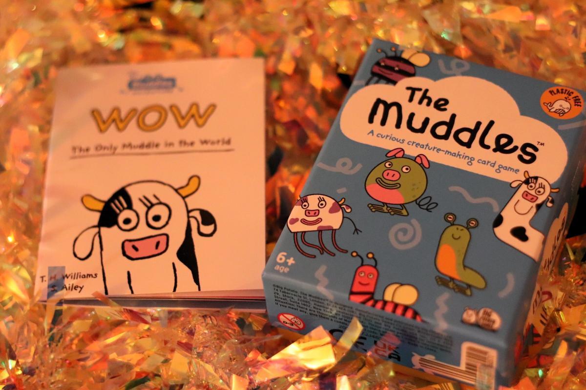 The Muddles card game box