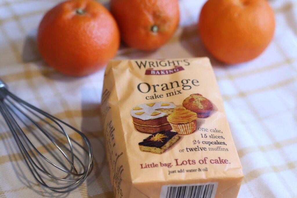 Baking with Wright’s Baking Orange Cake Mix