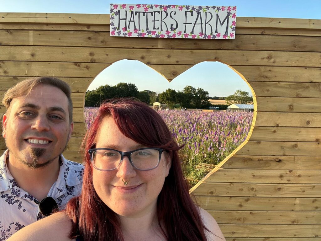 Date Night at the Confetti Flower Field at Hatter's Farm