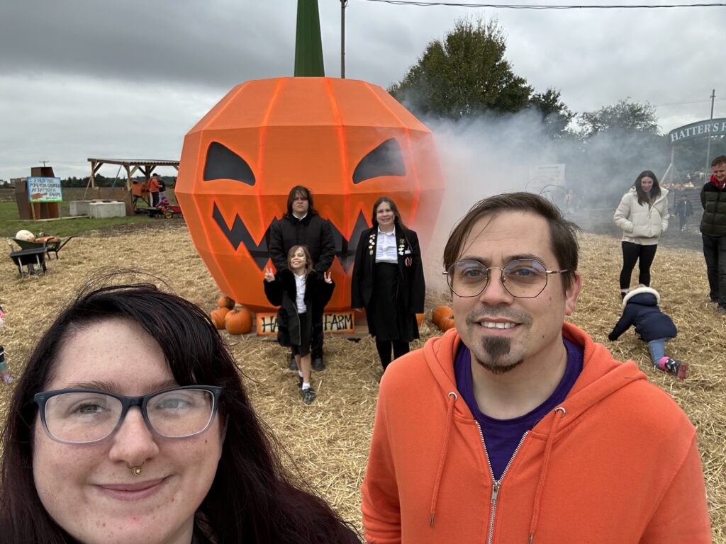 Pumpkin Picking at Hatter's Farm