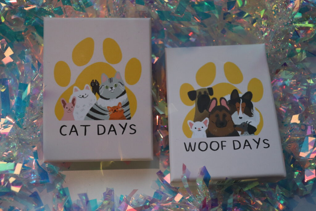 Cat Days and Woof Days - Cute Card Games