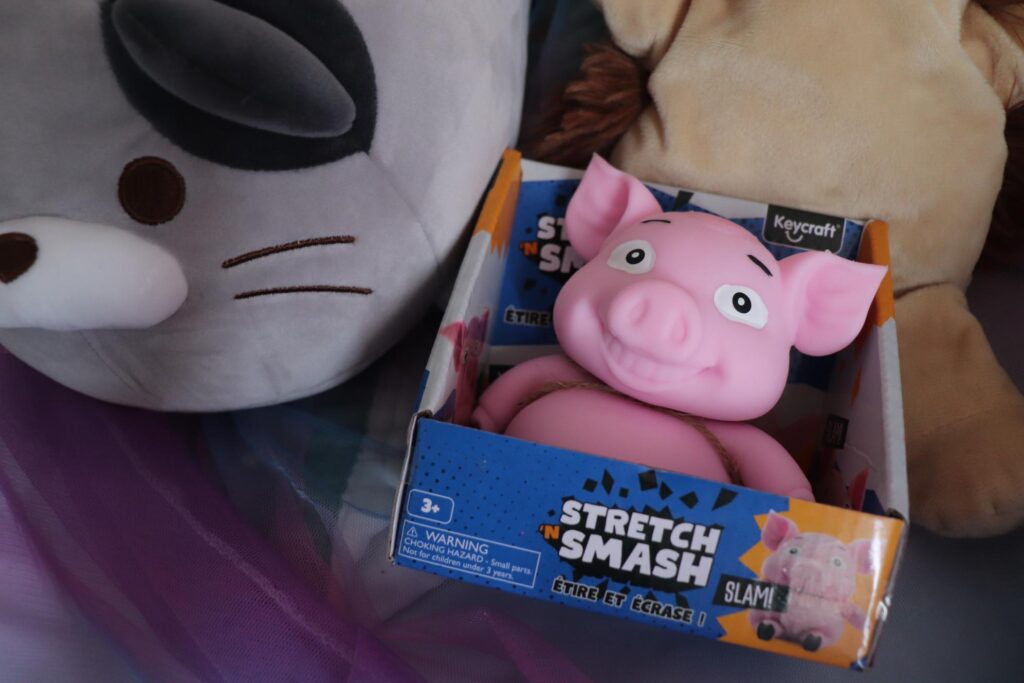 Stretch 'n' Smash Pig - Funny Sensory Toy