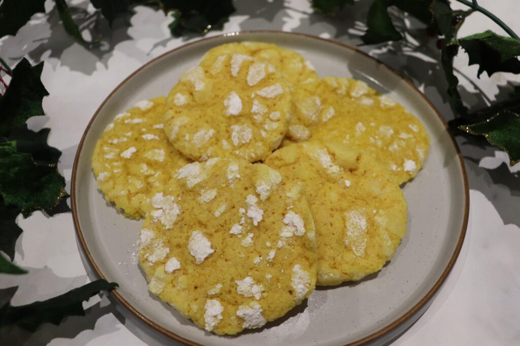 Chewy Lemon Cookie Recipe - 12 Days of Christmas Cookies