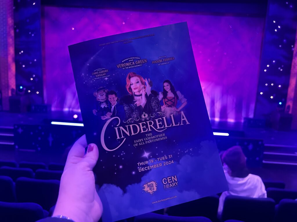 Seeing Veronica Green in Cinderella at Centenary Theatre Berkhamsted