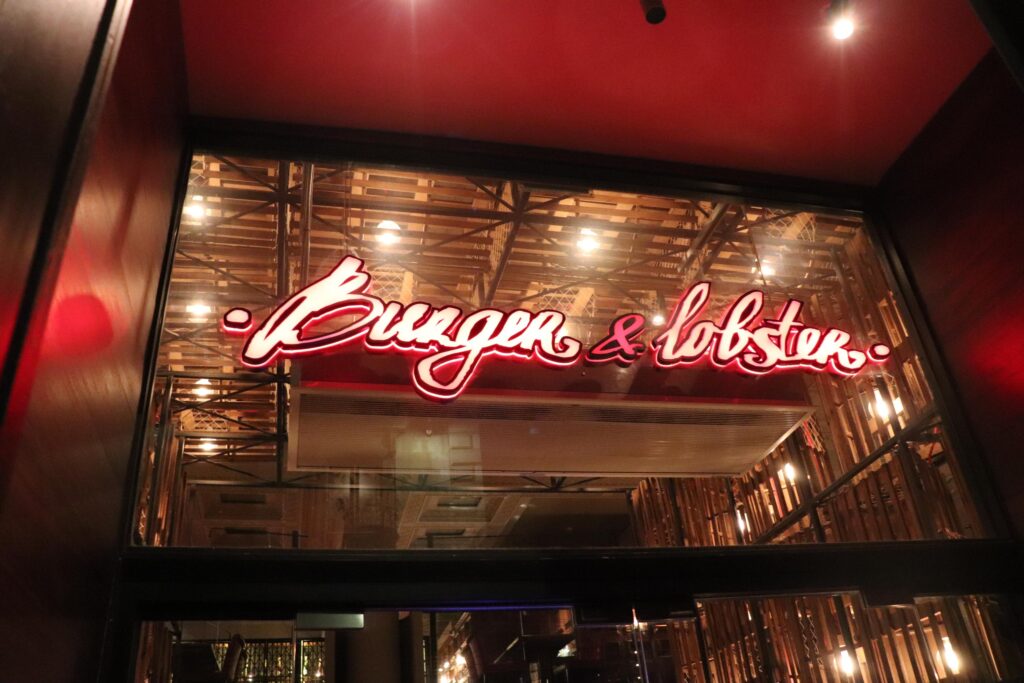 A Birthday Dinner at Burger and Lobster Restaurant