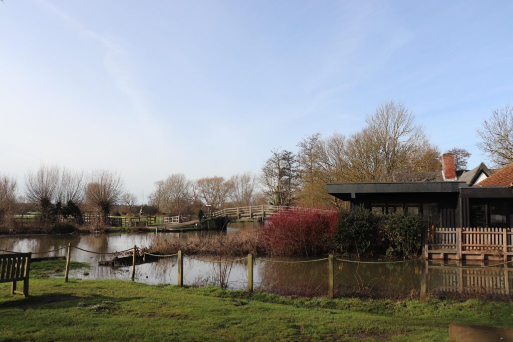 Exploring Flatford for Lunch