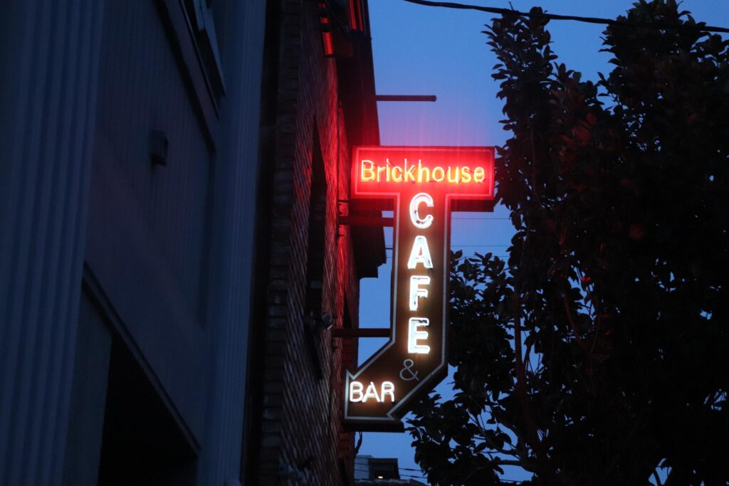 Dinner at The Brickhouse Bar and Grill with my uncle!