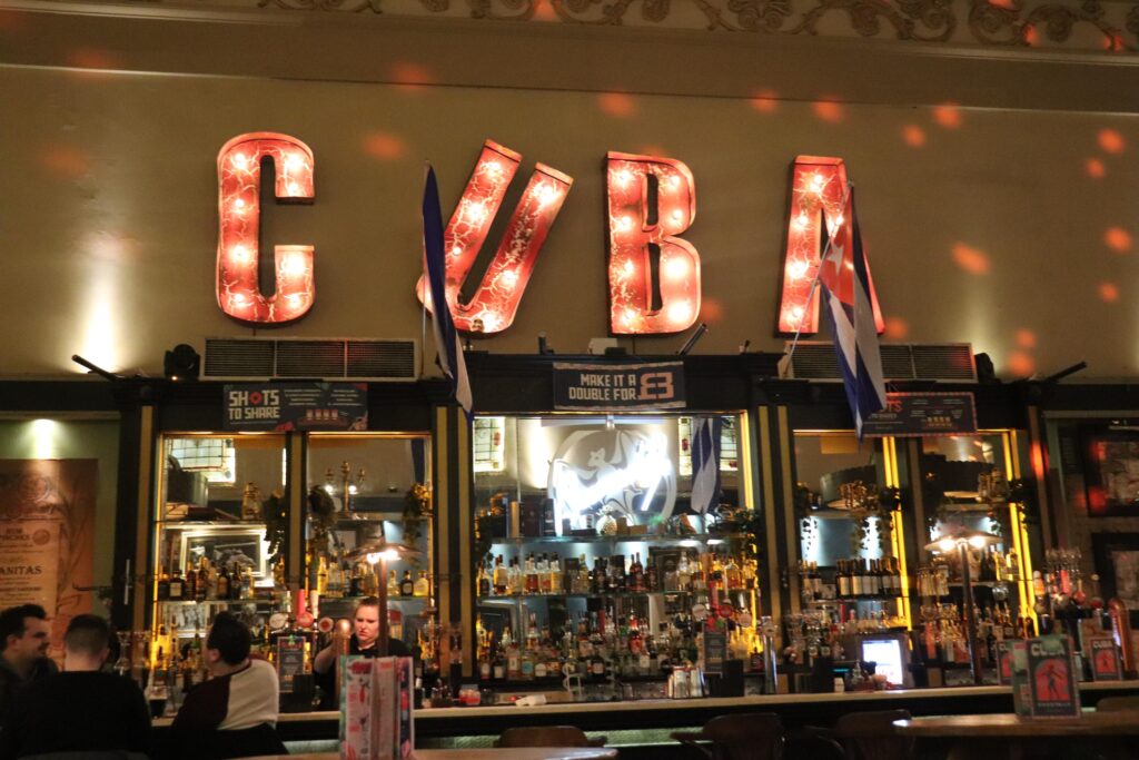 Dinner and Music at Revolucion de Cuba Derby