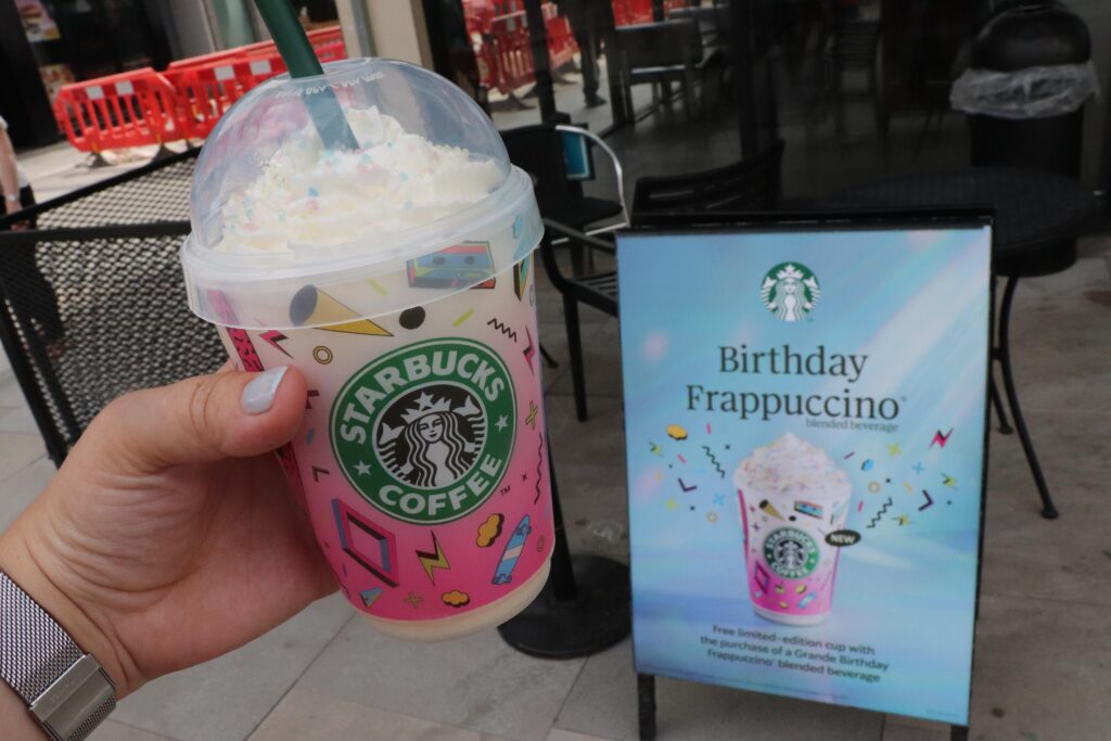 Starbucks 30th Birthday Frappuccino Taste Test