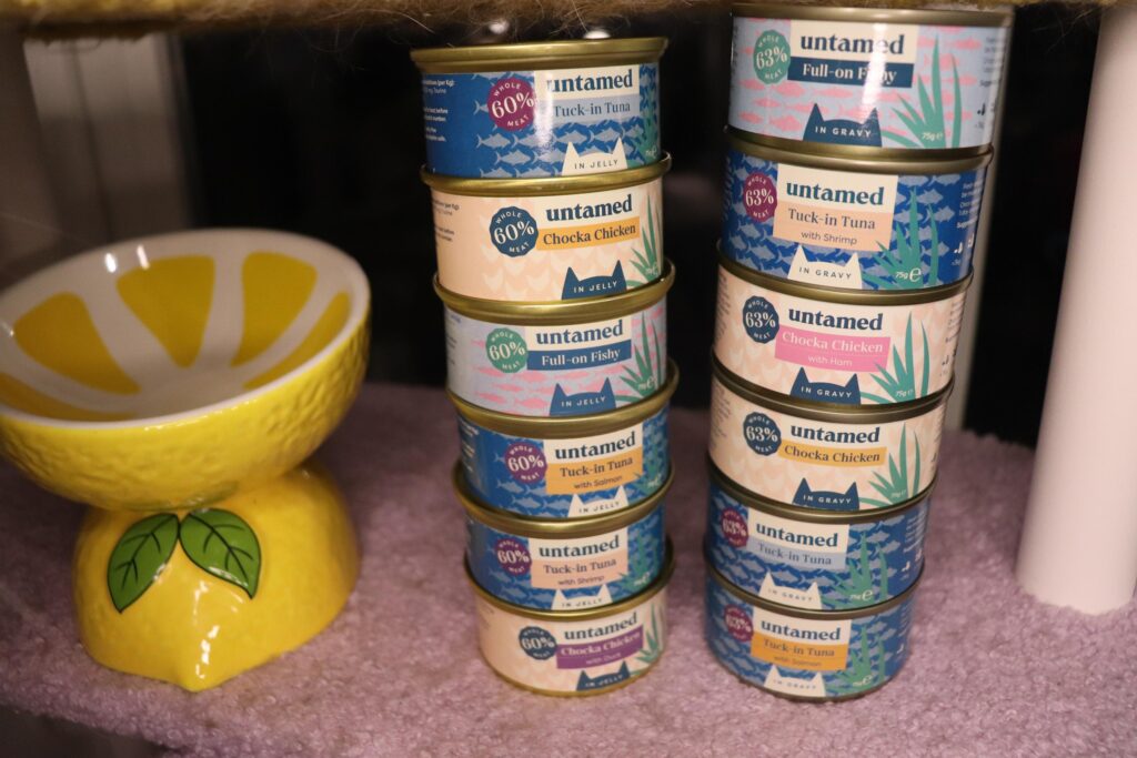 Untamed Cat Food - Real meat for growing cats!