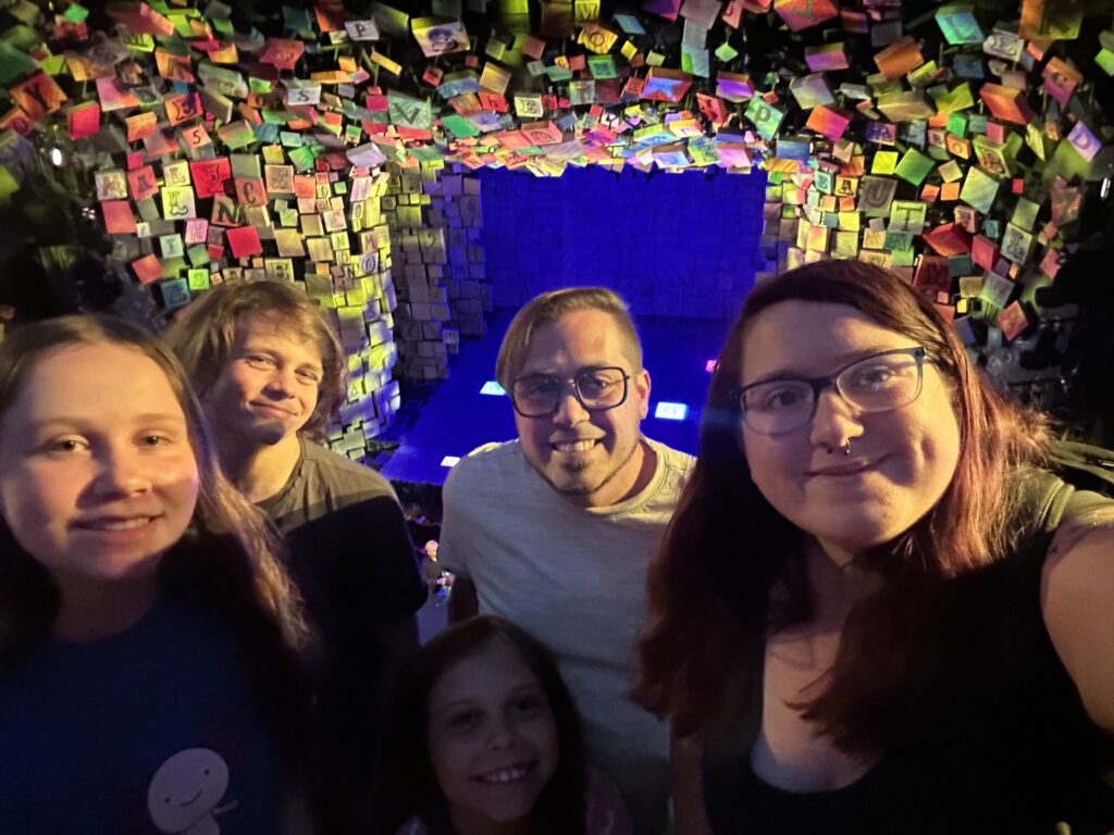 Enjoying Matilda the Musical at Cambridge Theatre