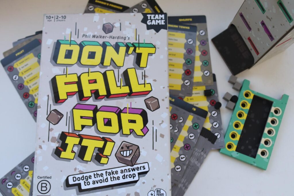 Don't Fall for It - Trivia-based Board Game