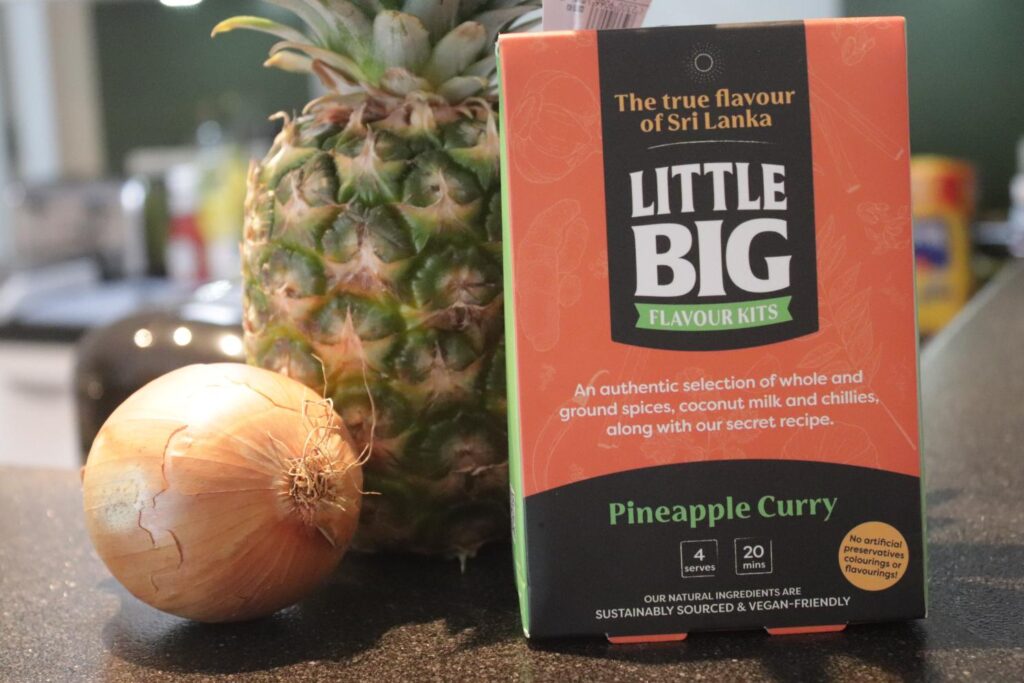 Trying the Little Big Flavour Kits Pineapple Curry