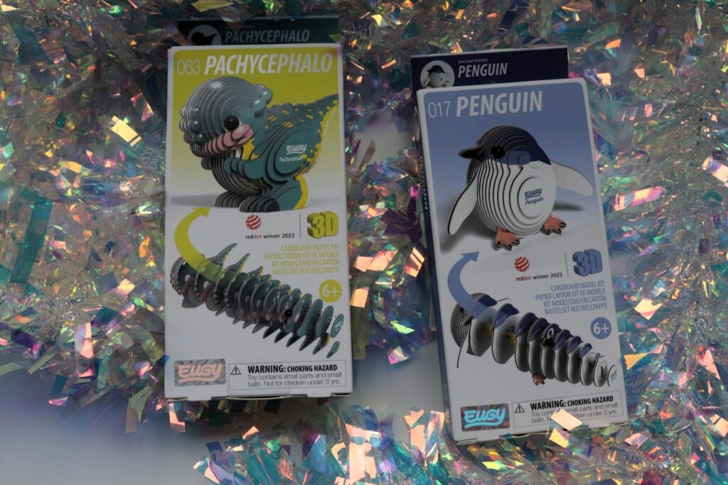 EUGY 3D Puzzles - Creating 3D Animals and Dinosaurs