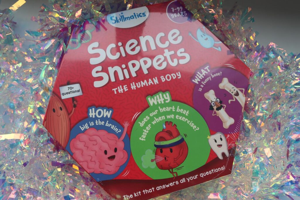Science Snippets The Human Body provides casual learning through flash cards