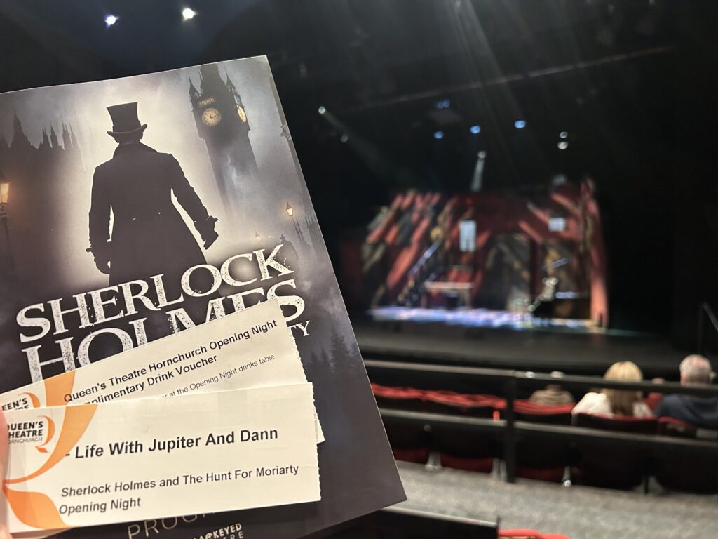 Sherlock Holmes and the Hunt for Moriarty at The Queen's Theatre Hornchurch