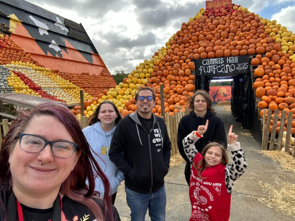 Picking Pumpkins at Cammas Hall 2025