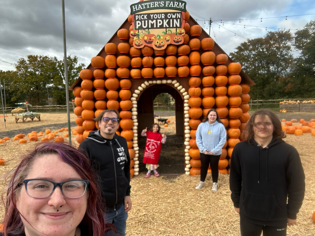 Pumpkin Picking at Hatter's Farm