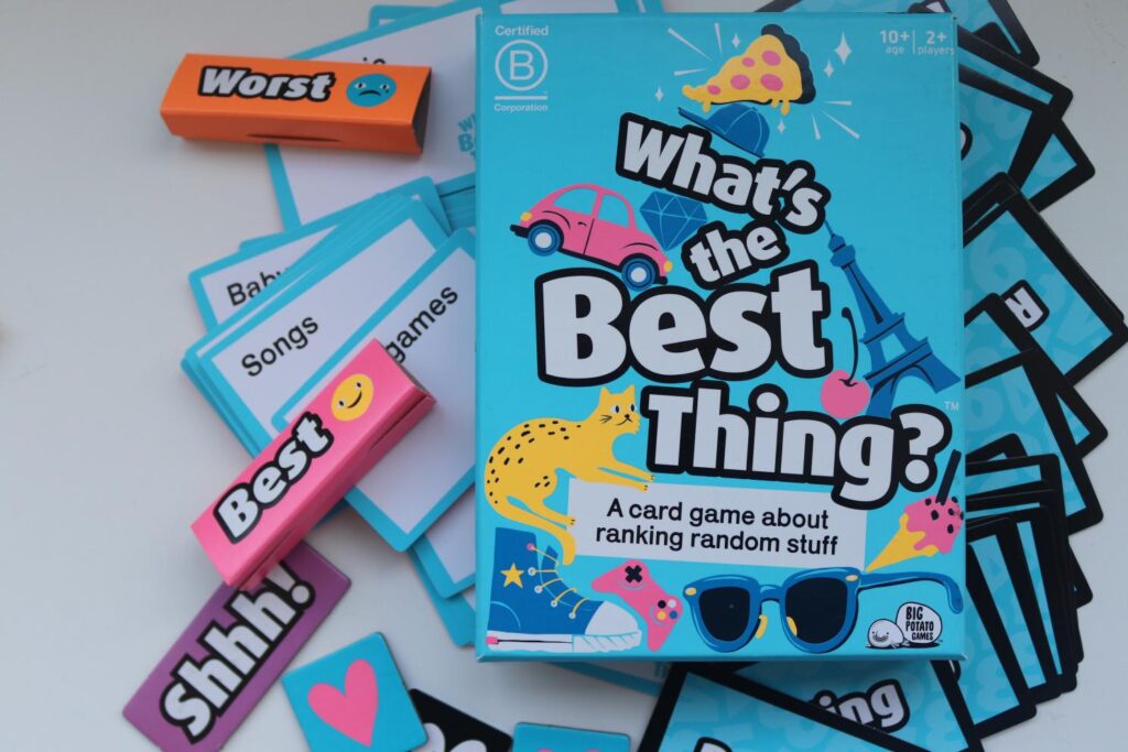 What's the Best Thing? - Ranking Based Card Game