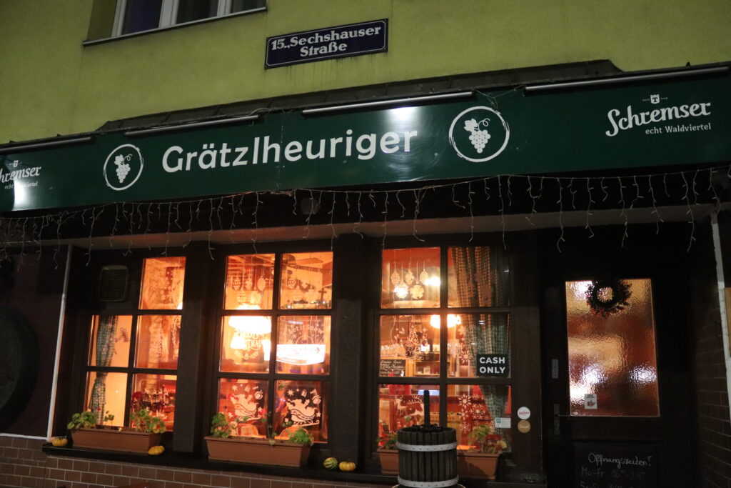 A More Traditional Dinner at Grätzlheuriger