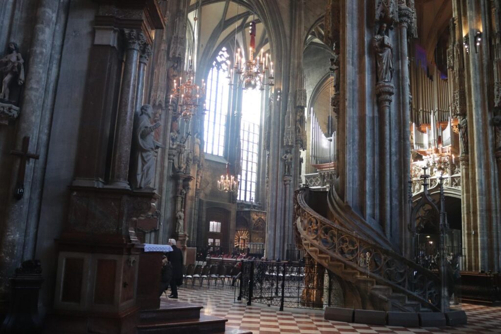 Visiting St. Stephen's Cathedral in Vienna