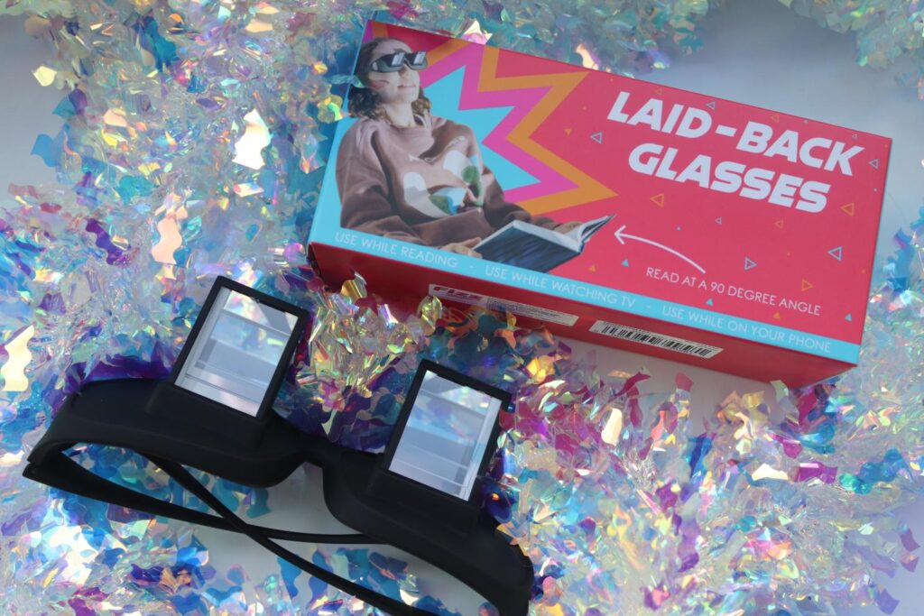 Laid-Back Glasses - Reading while lying down!