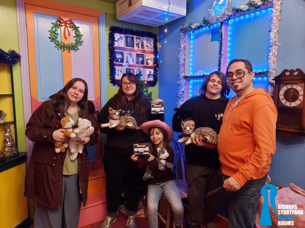 Christmas Cat-Astrophe Escape Room at KnownEscape