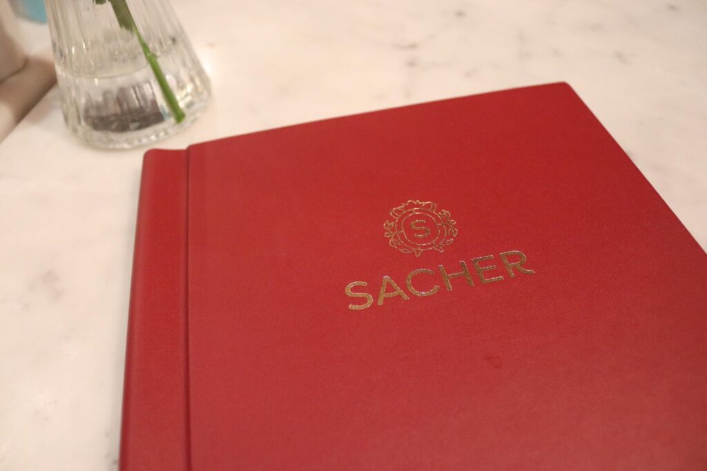 Eating Cake and Cocktails at Hotel Sacher