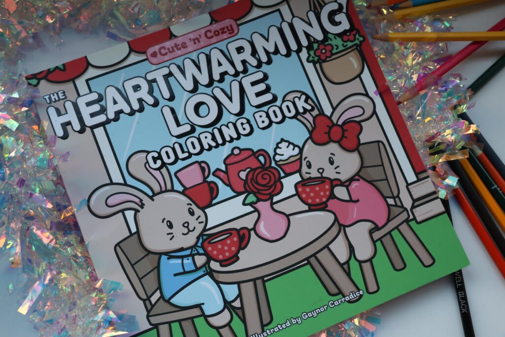 Heartwarming Love Coloring Book - Mindful Coloring