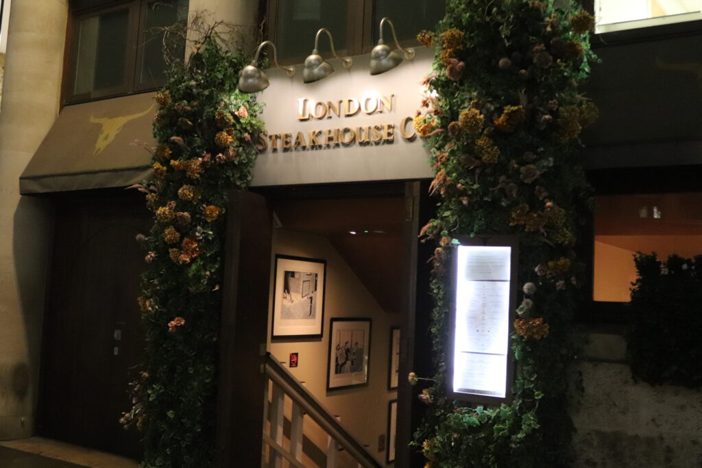 6 Course Meal at London Steakhouse Company Marco Pierre White