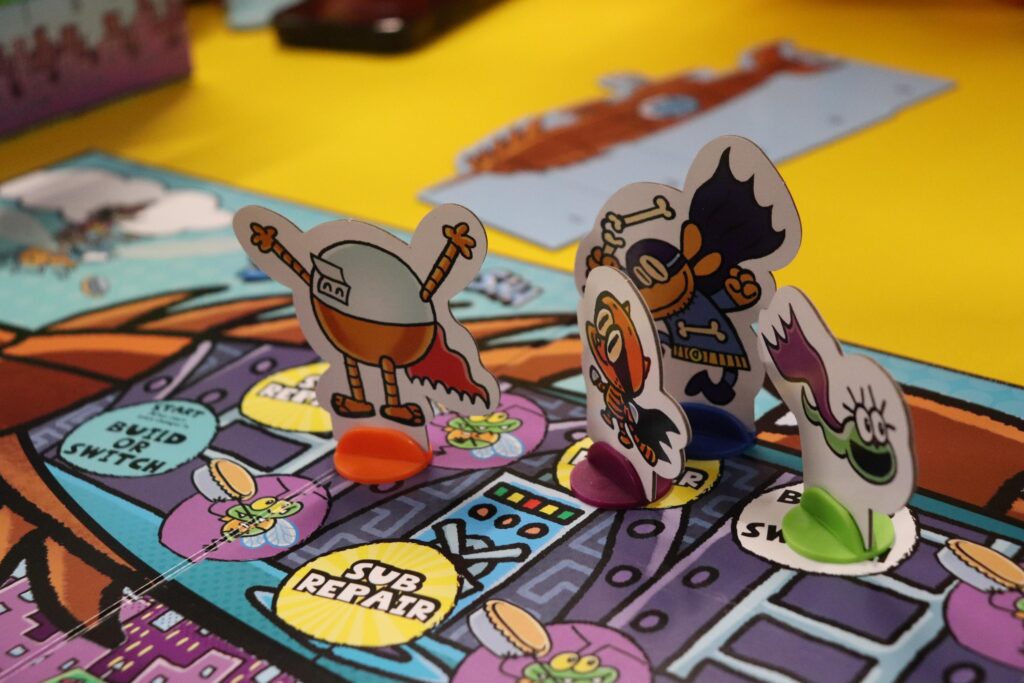 Dogman 20,000 Fleas Under The Sea Board Game - Fun Concept