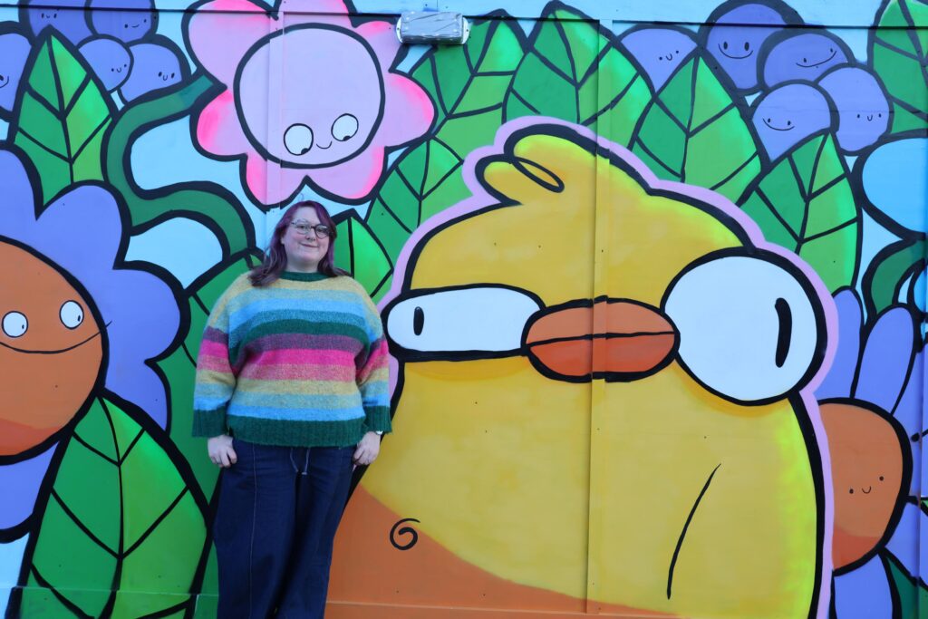 MurWalls LIVE repaints Harlow Town Centre at Harlow Street Art Festival