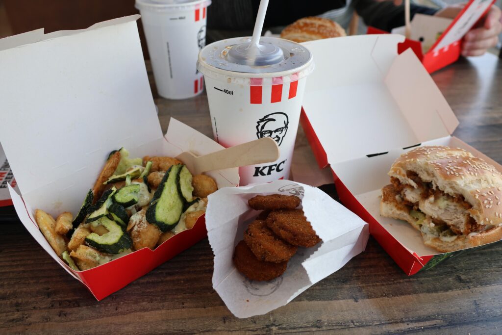 Trying KFC's new Pickle Menu