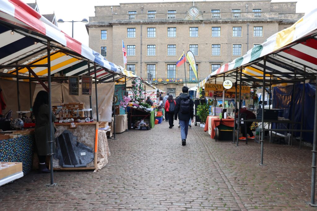 Exploring Cambridge Market Square 